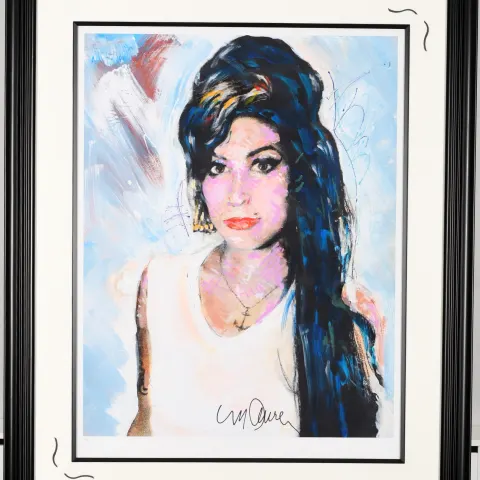 Sidney Maurer Limited Edition. Amy Winehouse.