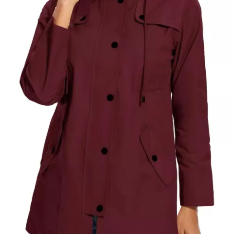 5 x Womens Waterproof Jackets Long Raincoat RRP £249.95 Lb18