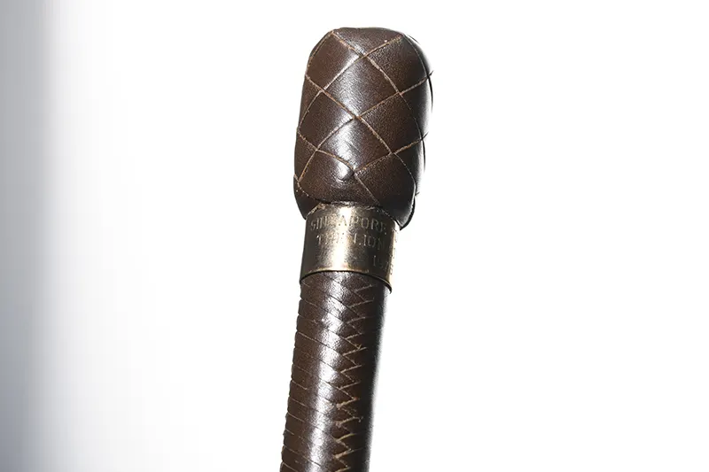Jockey prize for Singapore Turf Club 1976, presented to Lester Piggott.