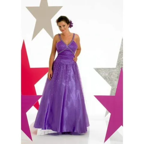 Purple prom dress from Ruby Prom RRP £395 Small size