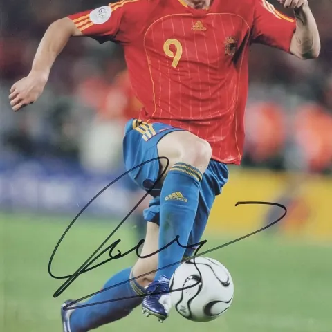 Fernando Torres Original Signature