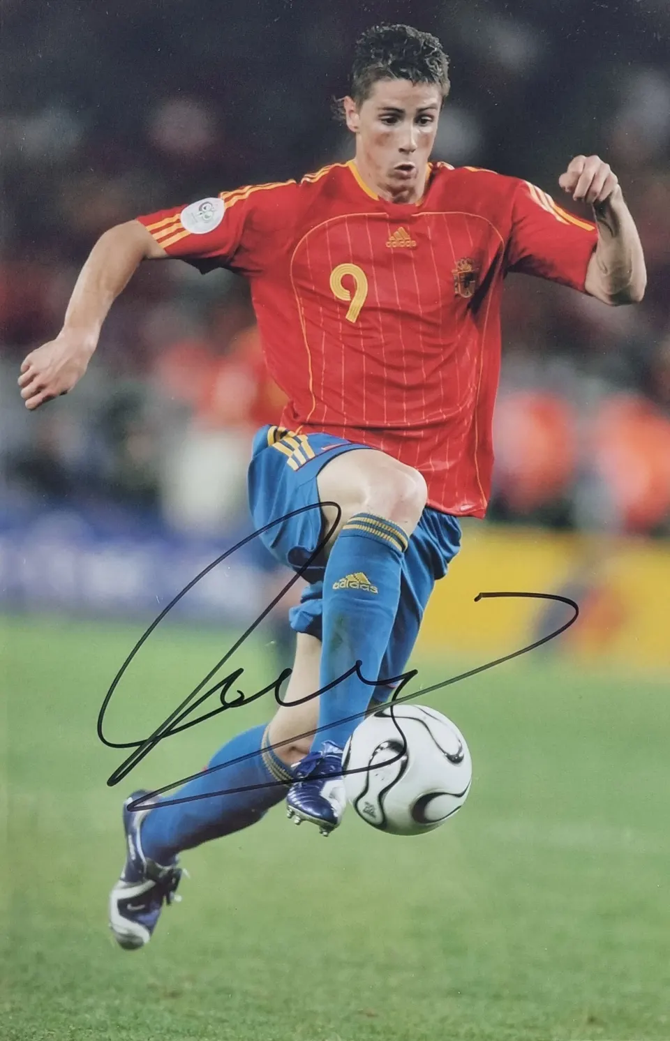 Fernando Torres Original Signature