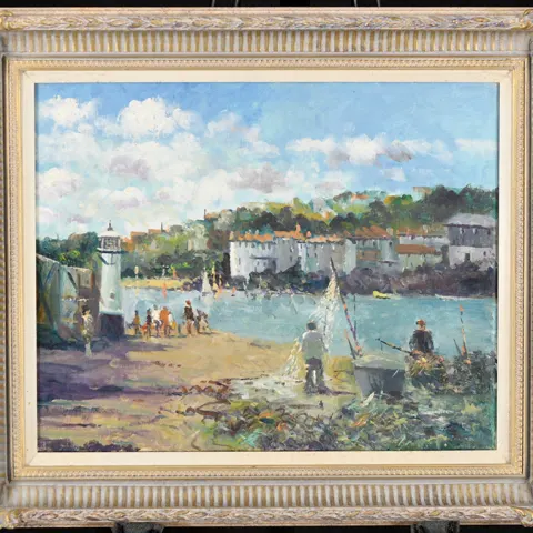 John Ambrose Original Oil On Canvas