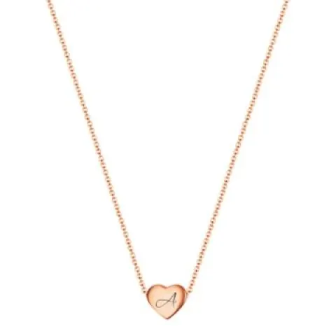 20 X Necklace Ladies Heart Letter RRP £257.25 L11b
