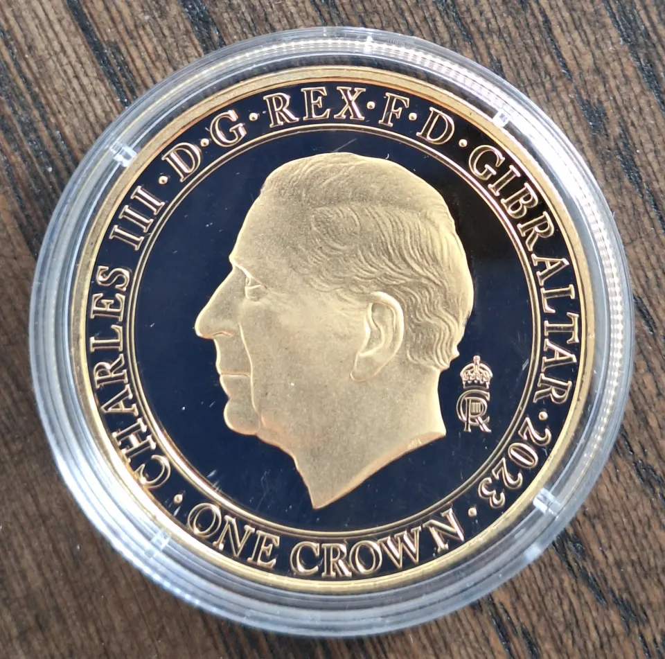 King Charles III Coronation 'The Sovereigns Orb' Commemorative Coin.