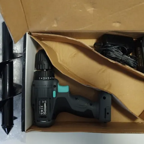 12v Max Drill and Garden Auger Set