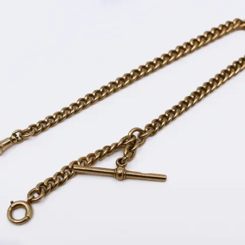 Fine Edwardian 9ct Gold Albert Chain