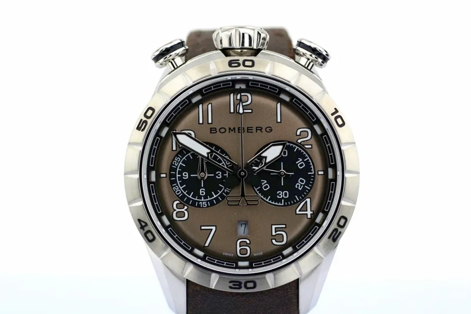 Bomberg/Chronograph Bolt-68 - New - Gentlemen's Steel Wristwatch
