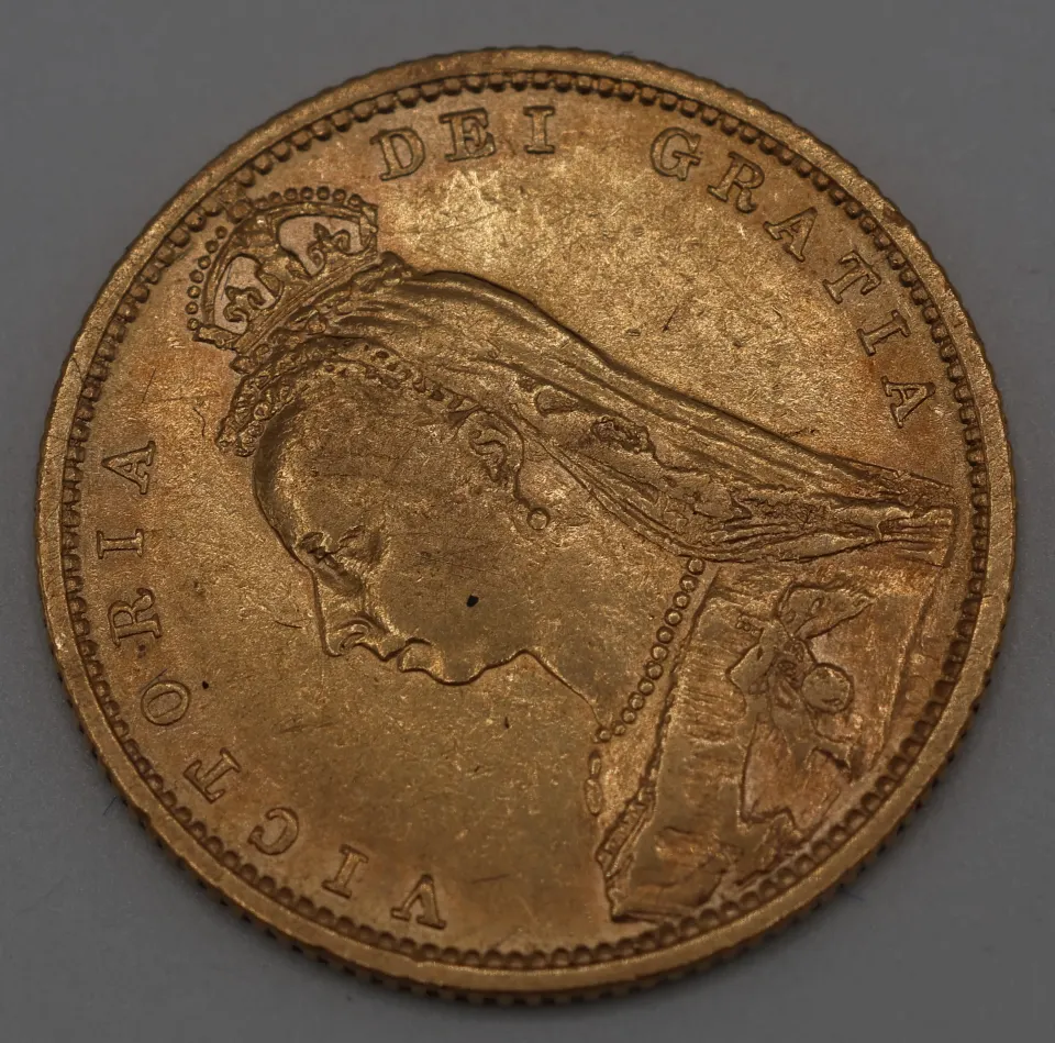 1892 Half Gold Sovereign