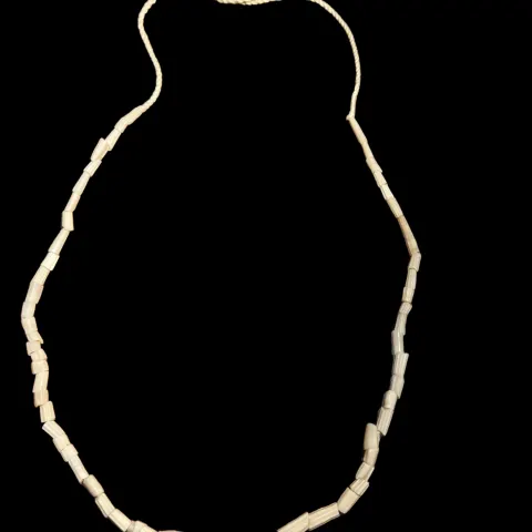 Ancient Egyptian Restrung Shell Bead Necklace Antiquities Interest