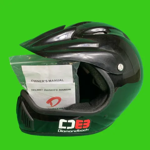 DiamondBack Full Face Helmet - Black RRP 79.95