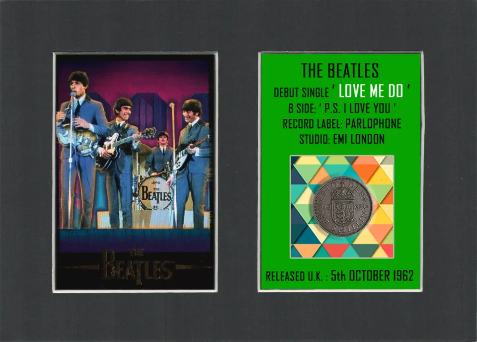 The Beatles 60th Anniversary First Single Release Coin Gift Set.