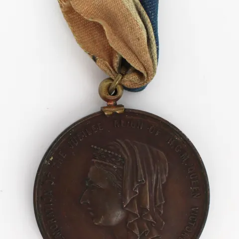 Queen Victoria 1887 Golden Jubilee Bronze Medal