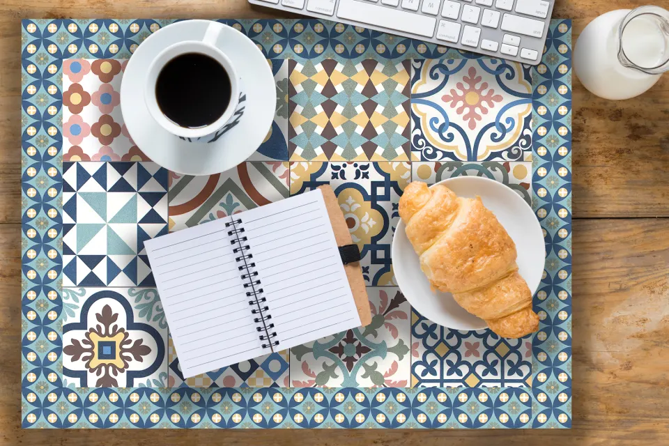 Siena Vinyl Table Mat 33x45cm (Set of 4) RRP - £44