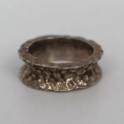 Hammered Silver Ring