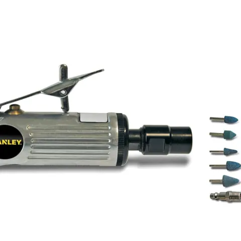 Brand New Stanley Pneumatic Die Grinder Kit