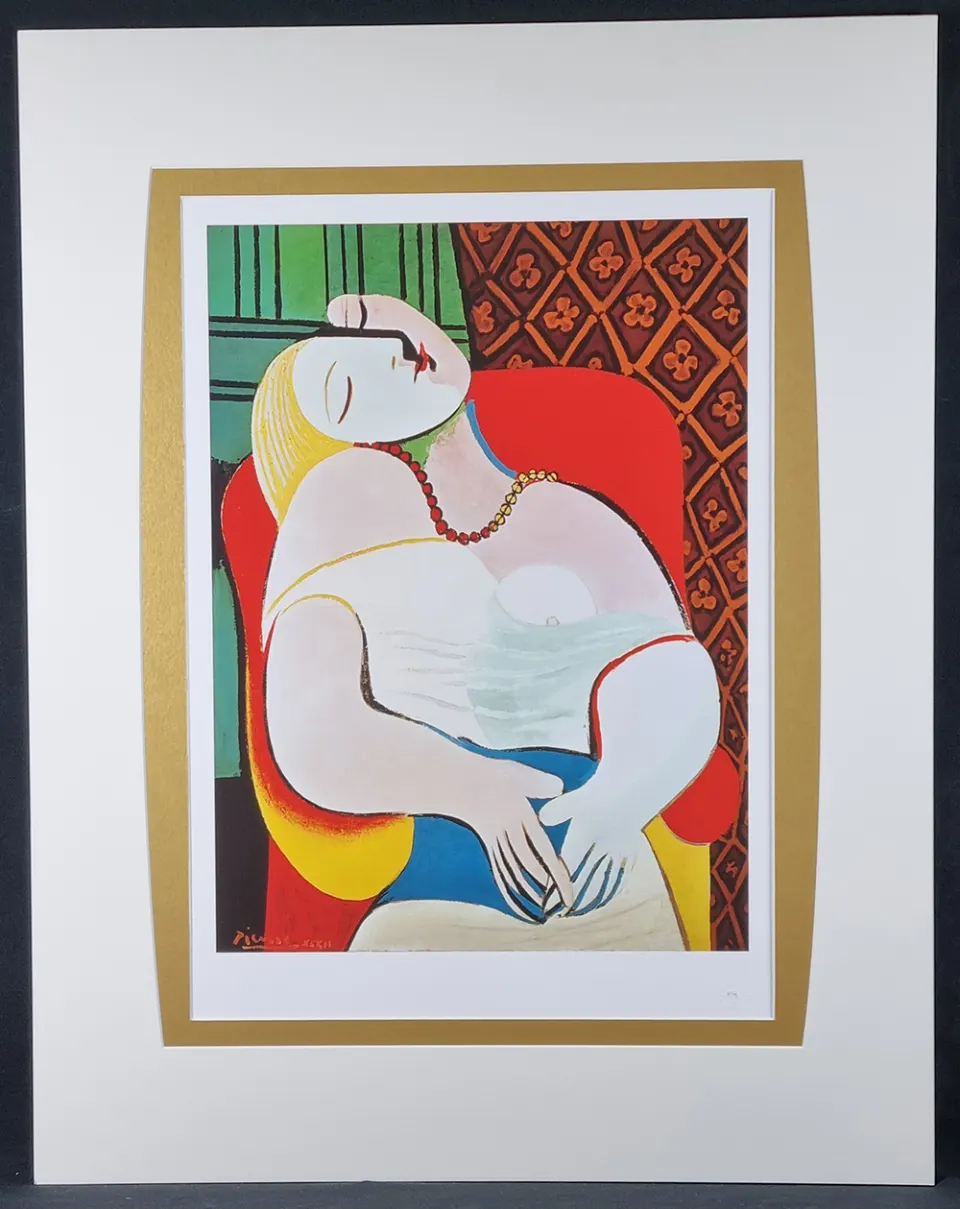 Pablo Picasso Certificated Limited Edition "The Dream, 1942"