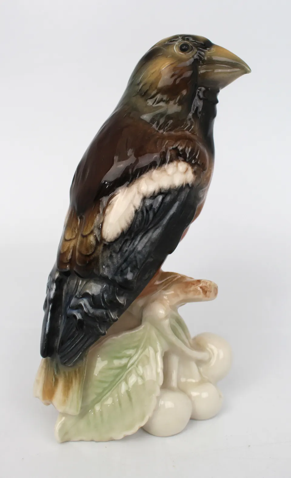 Goebel Porcelain Bird Model Hawfinch