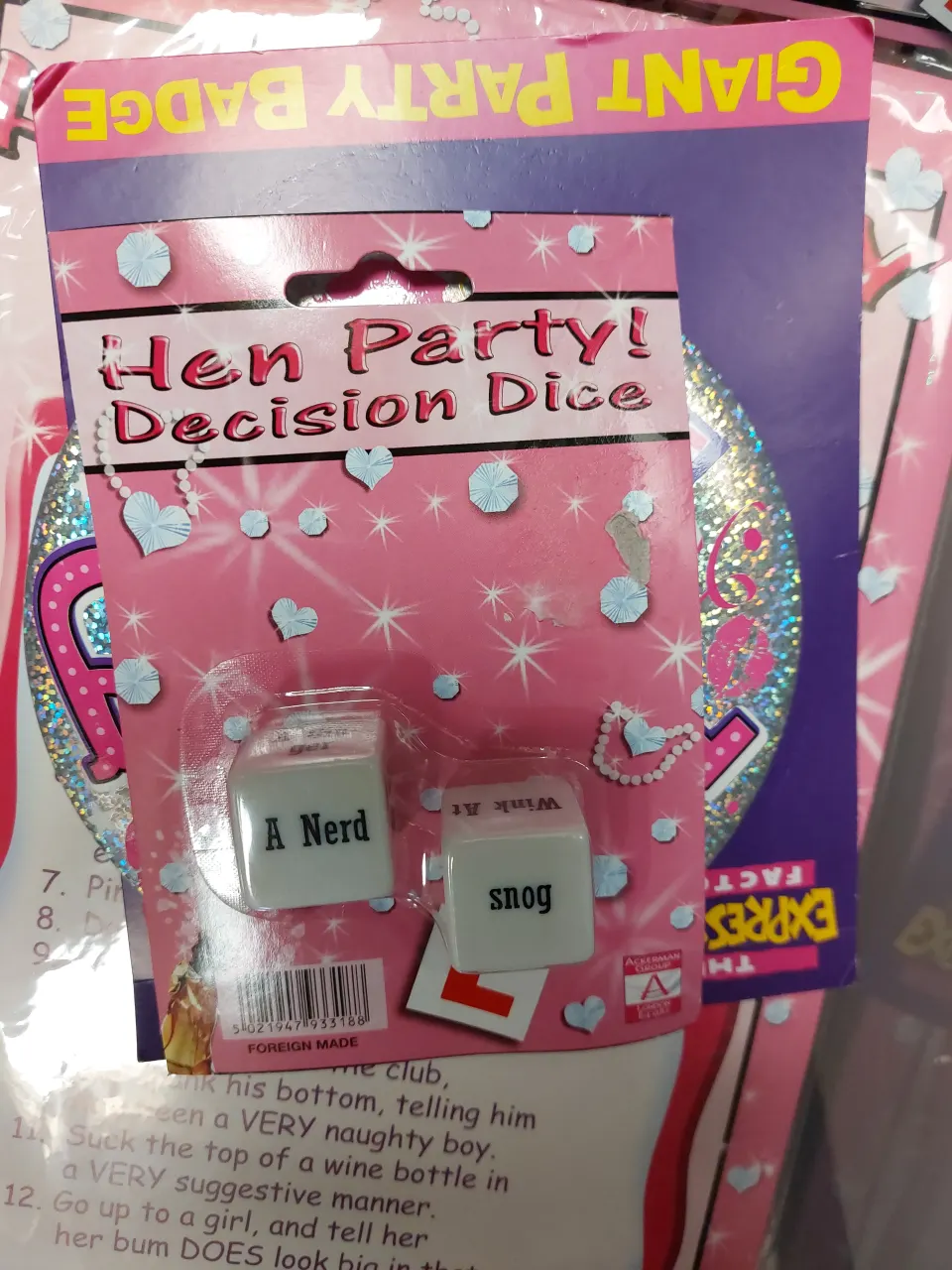 Hen Party Items x 20 Min