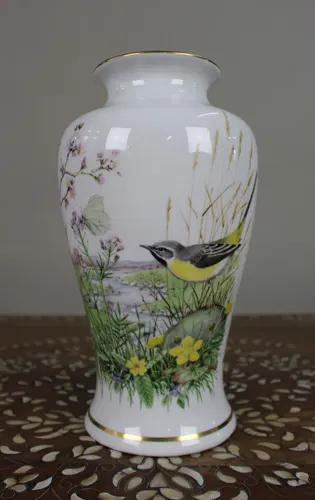 Franklin Porcelain The Spring Glen Vase