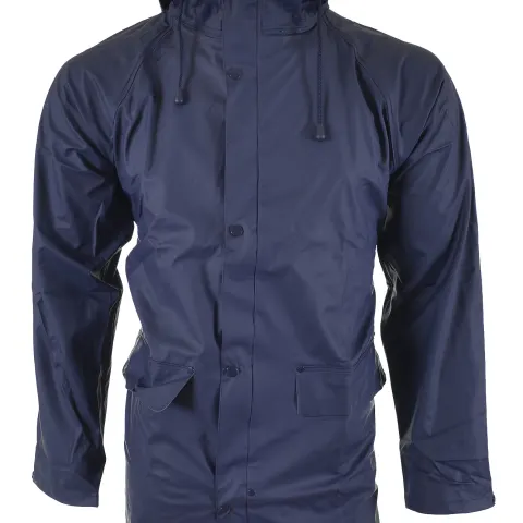 2 x Craftland Waterproof Jackets in Navy. Welded Seams. Size Large.  Rrp £60