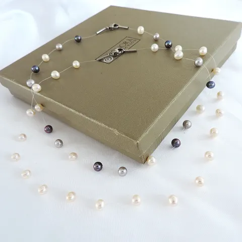 Honora Collection 2 x Floating Freshwater Pearls Necklaces New Boxed
