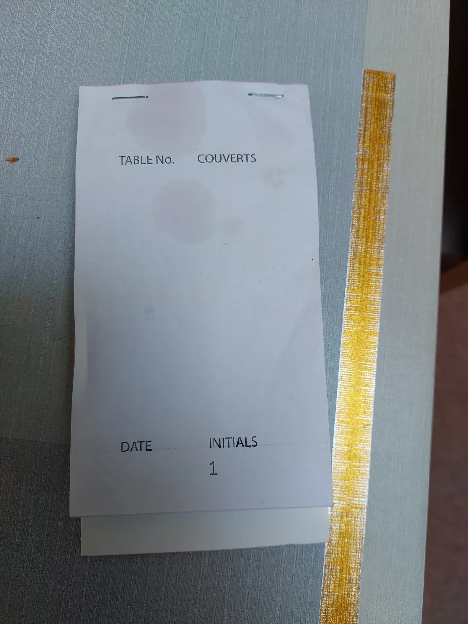 Restaurant Waiter Pads . Box of At Least 24 Pads