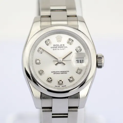 Rolex / Oyster Perpetual Diamond - Lady's Steel Wristwatch