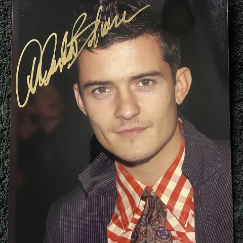 Orlando Bloom Signed