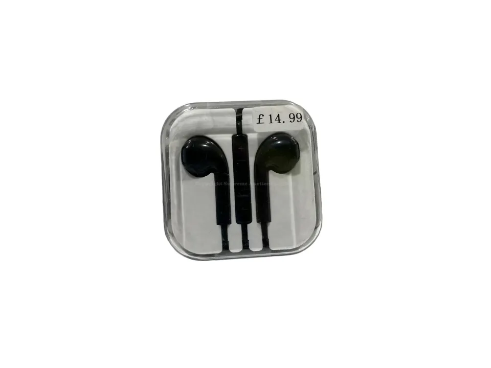 30 x Earphones in case priced at £14.99 ea. L4c