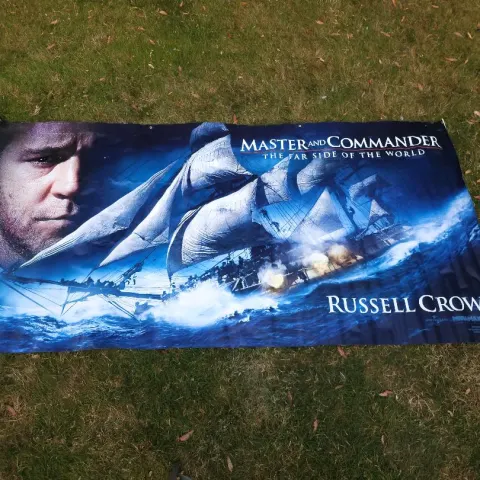 Master and Commander UK Cinema Banner Russell Crowe 2003