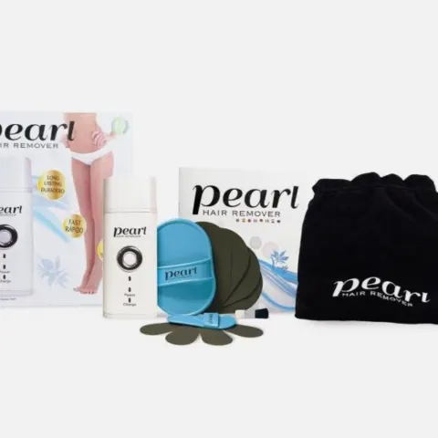 JML Pearl Hair Remover Set Inc 15 Pieces - Thermo Transmitter Tech - RRP £40/New
