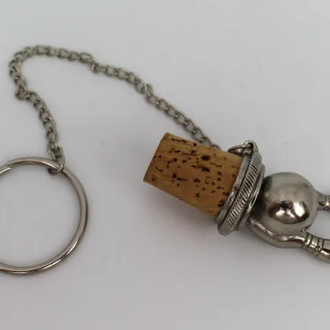 Silver Plated Tenpin Bowling Bottle Stopper