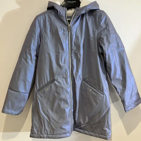 M & S Coat worn by a body double