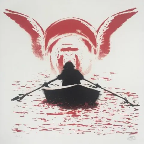 NICK WALKER (b 1969) ‘A New Dawn’, Publishers Copy, screen print, signed, limited edition, 2007