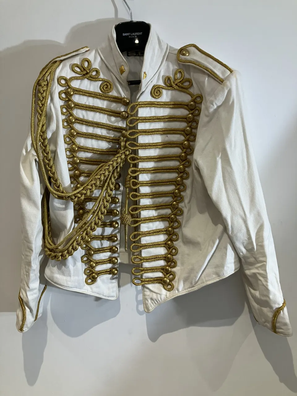 White Military Jacket