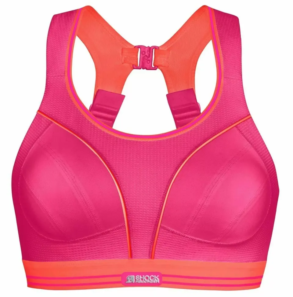 20 Shock Absorber Run Sports Bras Sizes 32 34 36 Pink