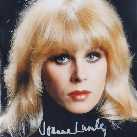 Joanna Lumley Original Signature