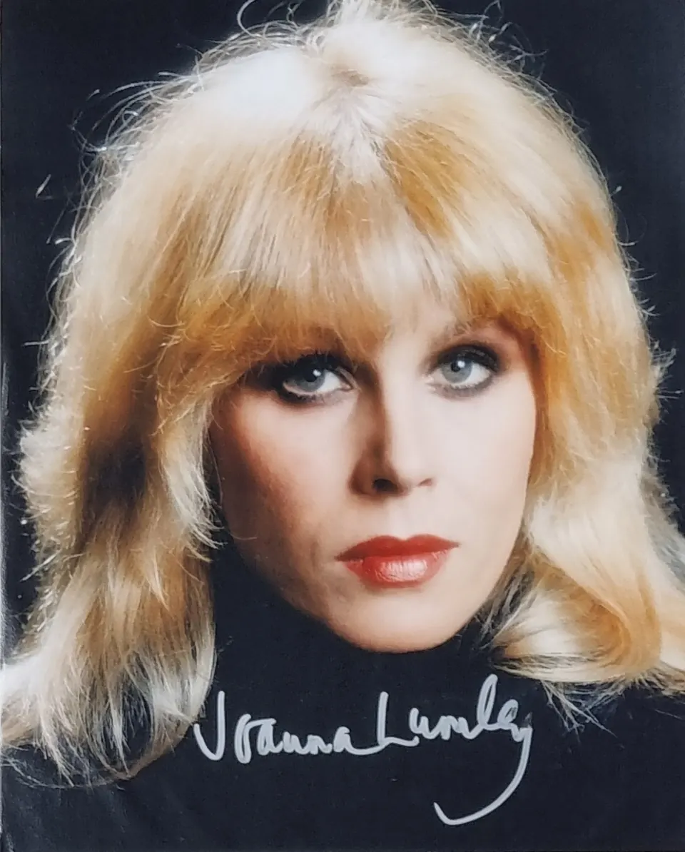 Joanna Lumley Original Signature