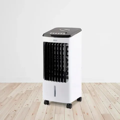 (68/Mez/P17)  RRP £80. Arlec 3.5Litre 3 In 1 Mobile Cooler. Cooler, Fan & Humidifier Unit. Large 27