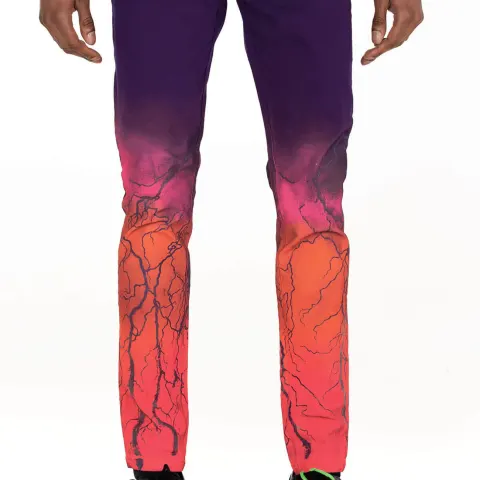 MJB Marc Jaques Burton Lightning Ombre Hand Sprayed Jeans, Online Price £715, Size 33