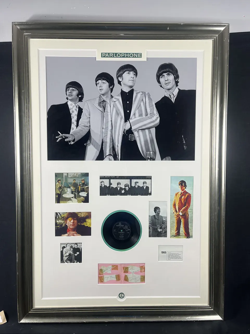 The Beatles Signed Framed Display