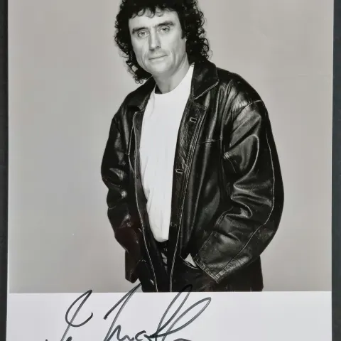 Ian McShane Original Signature