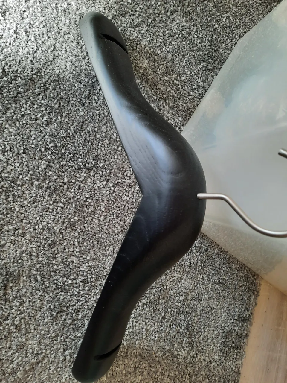Box of coat hangers