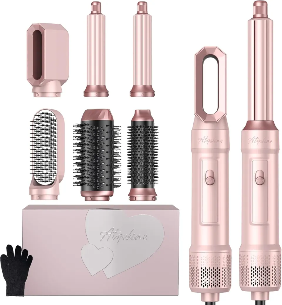 Hair Dryer Brush Set, 6 in 1 Hair Styler RRP £61.24 L10b