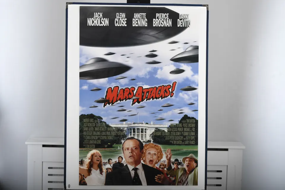 Original Cinema Poster "Mars Attacks!"