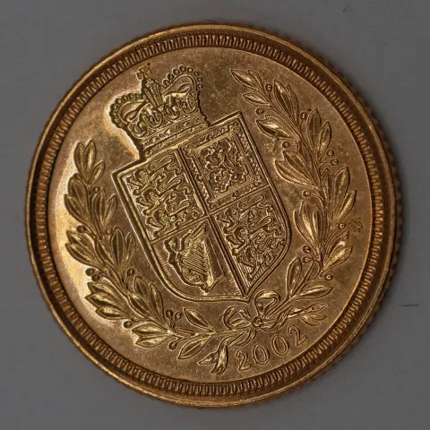 2002 Half Sovereign Gold Coin
