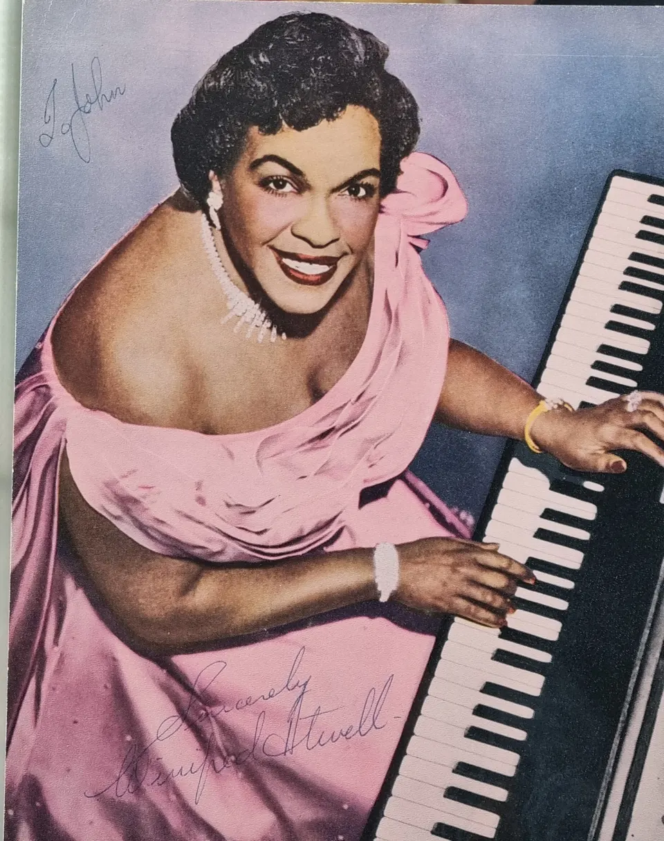 Winifred Atwell Original Signature