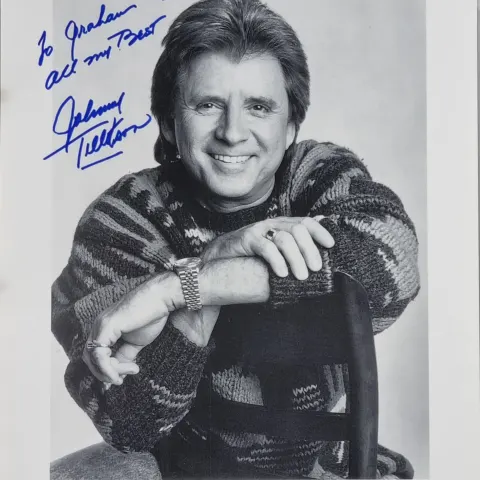 Johnny Tillotson Original Signature