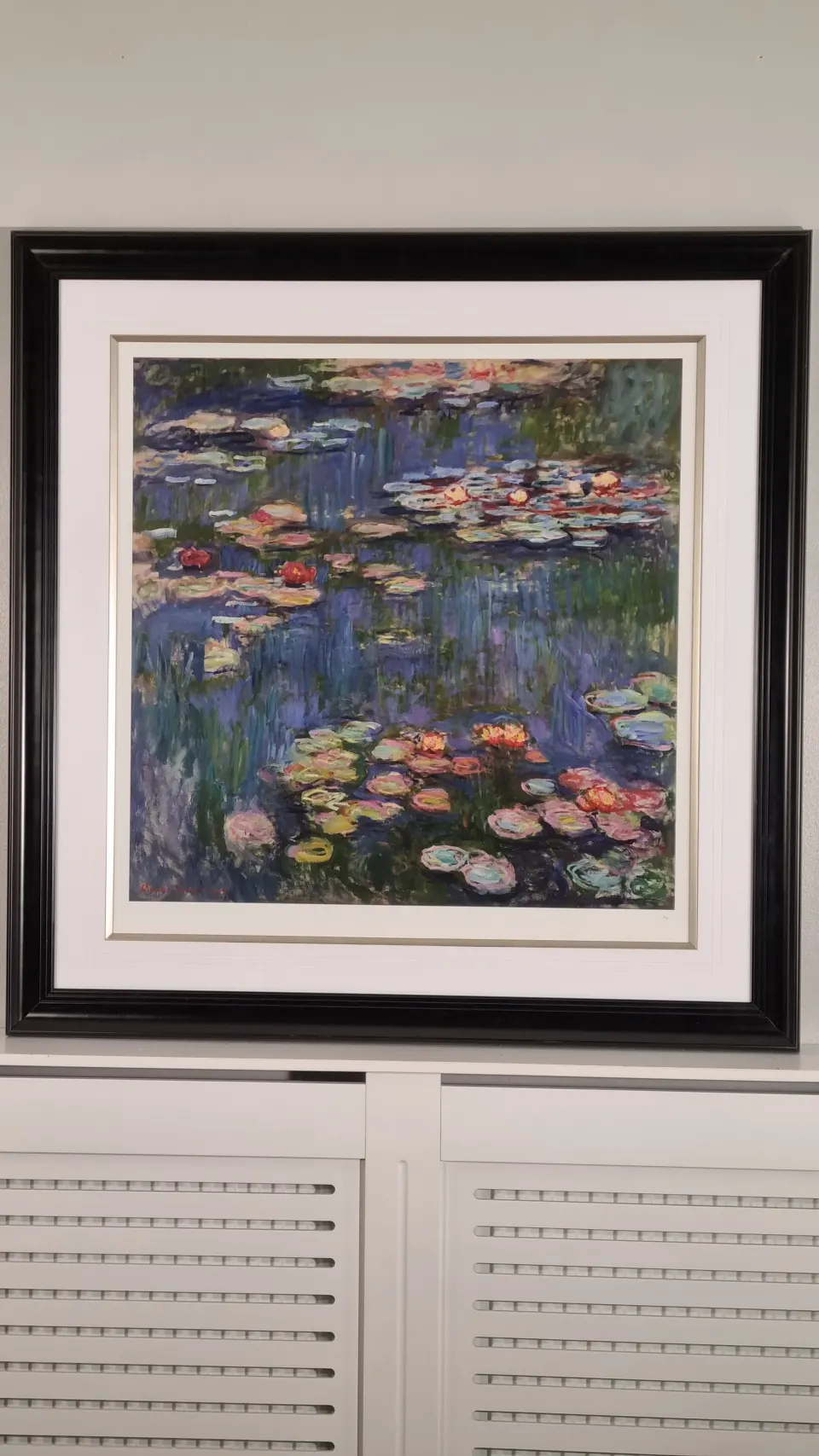Claude Monet Limited Edition "Water Lilies, 1916" One of only 95 Published.
